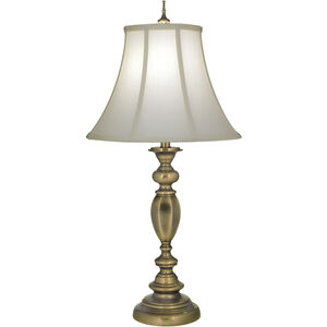 Ellie 33 inch 150.00 watt Antique Brass Table Lamp Portable Light