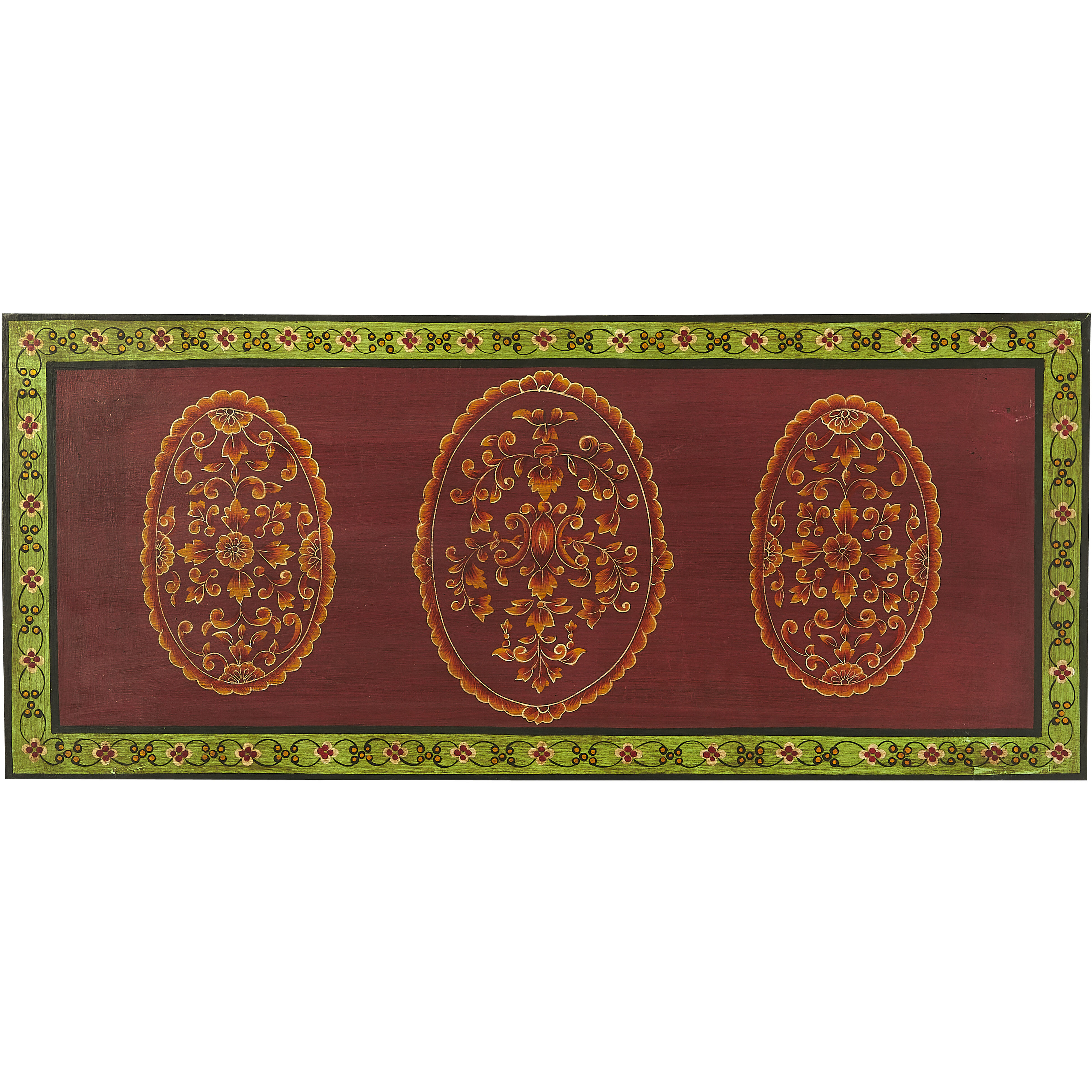 Disha Hand Painted Artifacts Chest/Cabinet