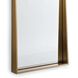 Gunner 60 X 28 inch Natural Brass Mirror
