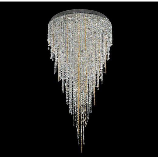 Tenuta 21 Light 36 inch Chrome Pendant Ceiling Light