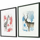 Wild Wonderland Multi and Blue and Green and Pink Framed Art