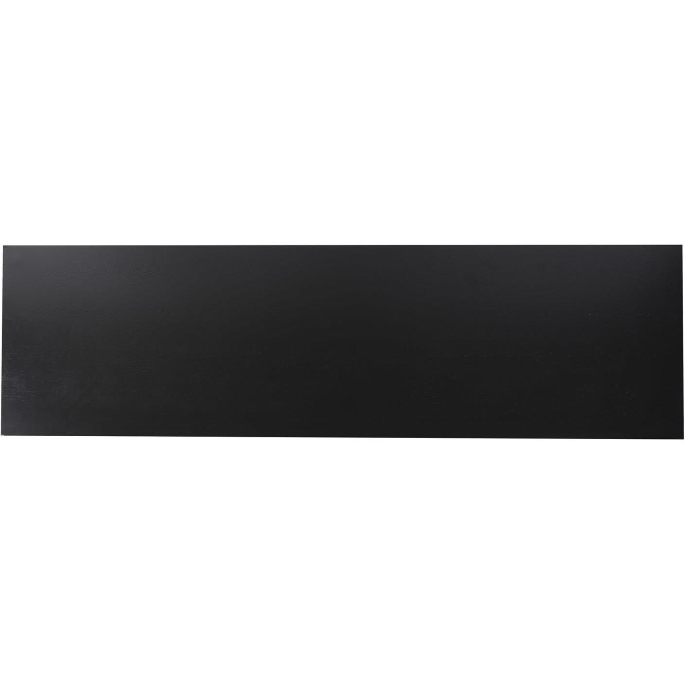 Shearer 60 inch Black and Gray with White Credenza