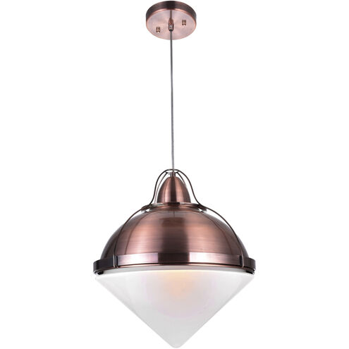 Cupola 1 Light 14 inch Copper Down Pendant Ceiling Light