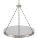 Cameron 1 Light 30 inch Polished Nickel Pendant Ceiling Light