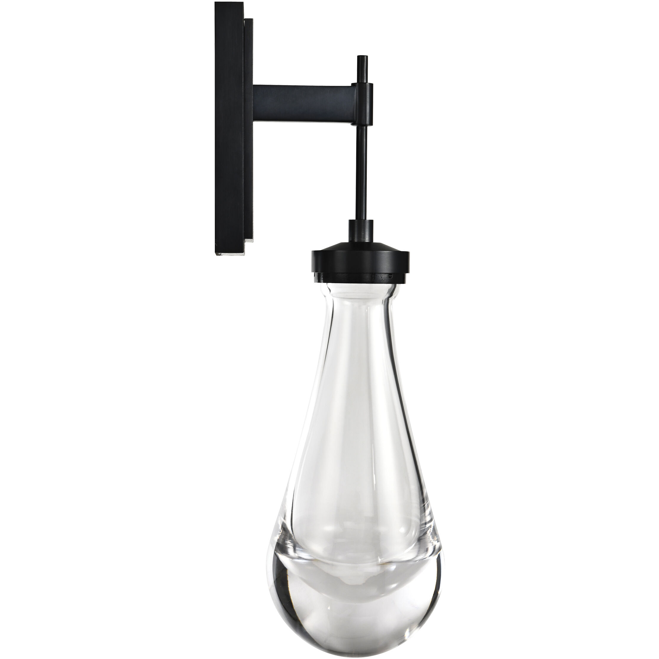 Vaso 1 Light 4.5 inch Satin Brushed Black Wall Sconce Wall Light