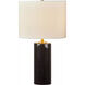 kate spade new york Lauren 26.13 inch 75 watt Black Ceramic Table Lamp Portable Light