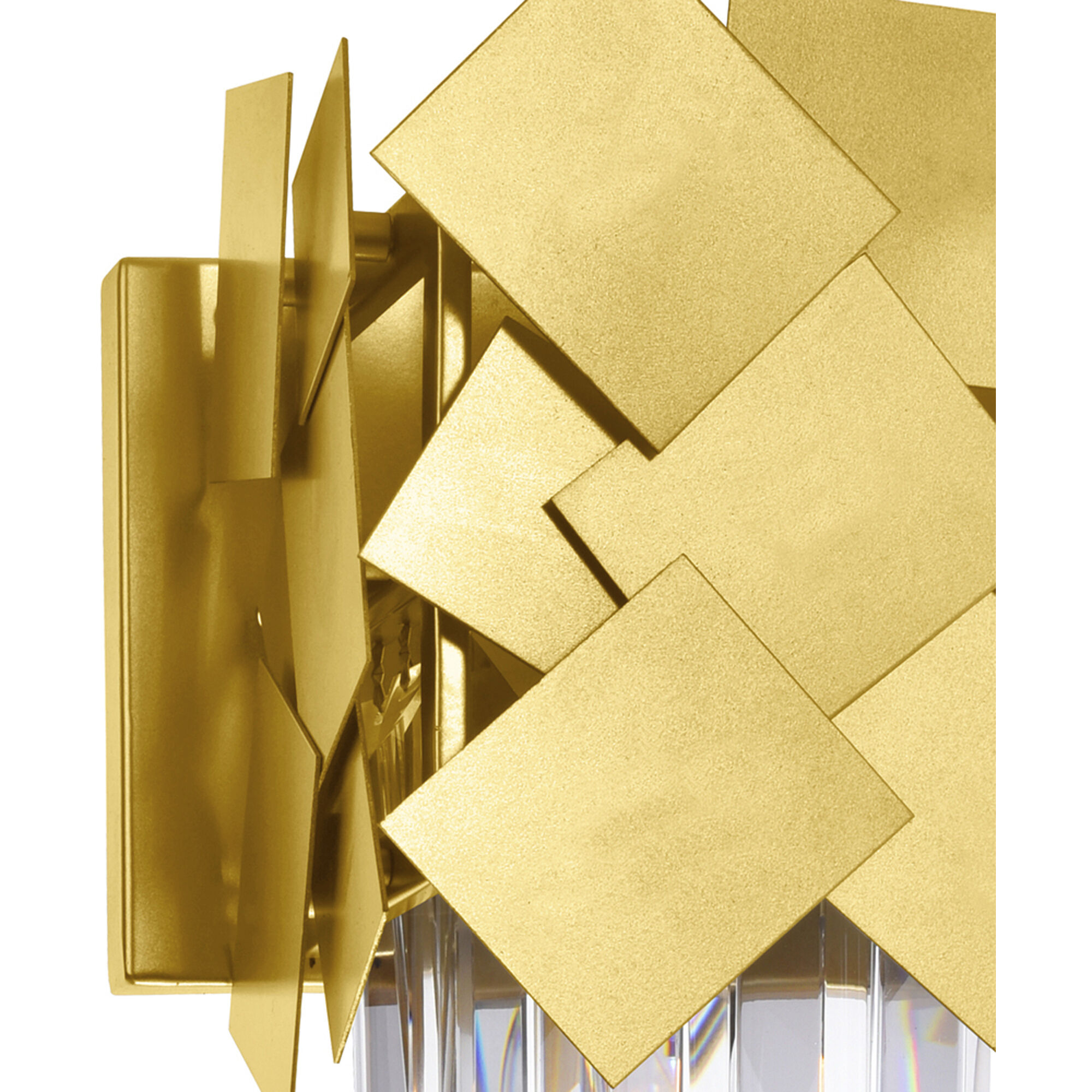 Panache 1 Light 10 inch Medallion Gold Wall Light