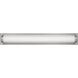 Weston LED 28 inch Brushed Nickel Vanity Light Wall Light