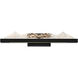 Himalayas LED 26 inch Black Vanity Light Wall Light