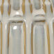 Aligned 31.5 inch White and Blue Patterned Ceramic Table Lamp Portable Light