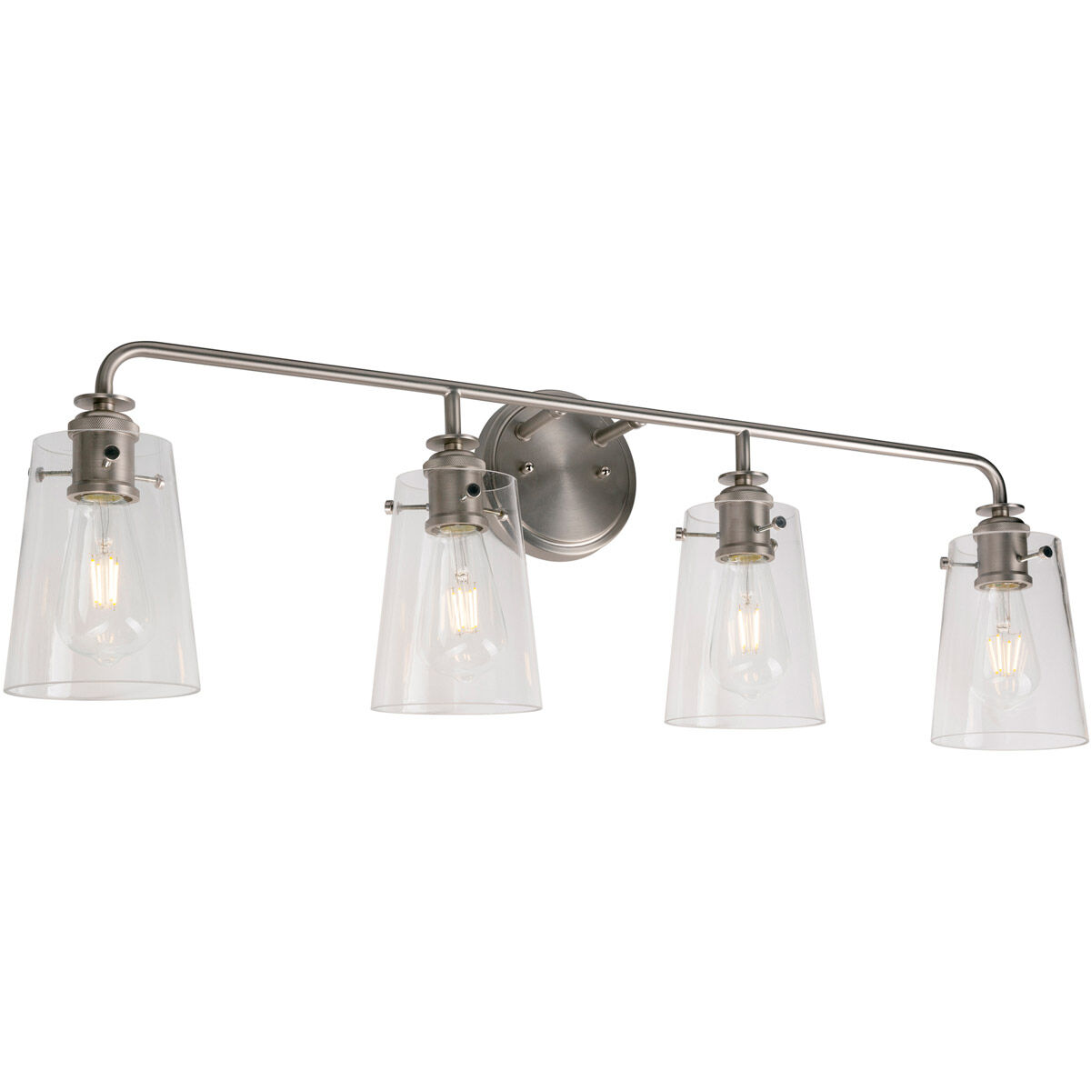 Ronna 4 Light 35 inch Brushed Nickel Bath & Vanity Wall Light