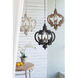 Anita 6 Light 18 inch Antique Black Chandelier Ceiling Light