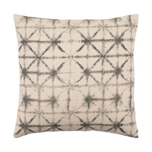 Nebula 20 X 20 inch Charcoal/Beige Pillow Cover