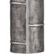Striata 29 inch 150 watt Antiqued Aluminum Table Lamp Portable Light
