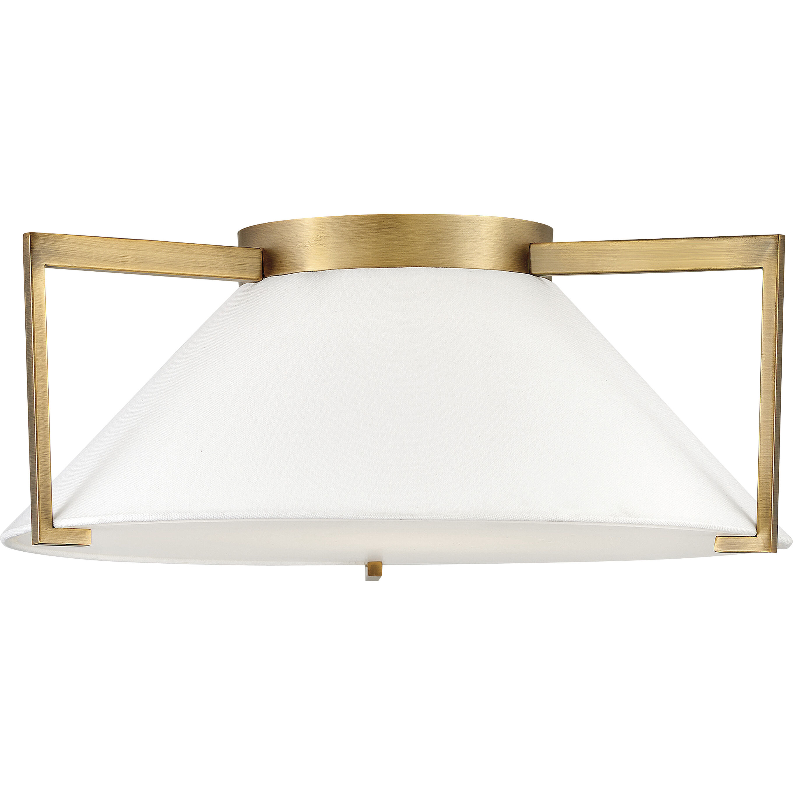 Calla LED 20 inch Brushed Bronze Indoor Flush Mount Ceiling Light
