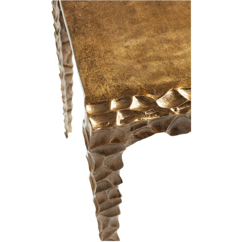 Imprint 24 X 20 inch Antique Brass Side Table