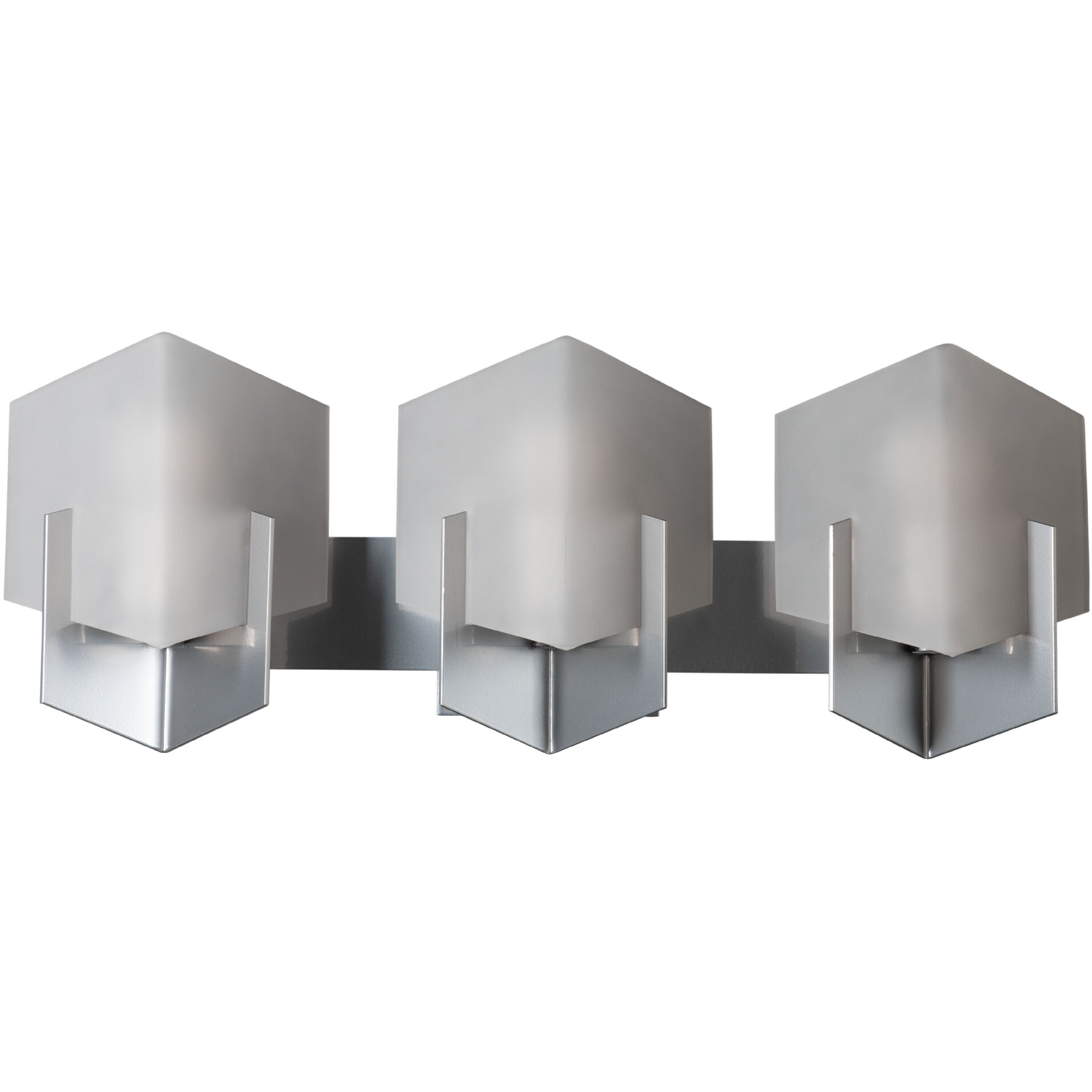 Prisma 3 Light 24.1 inch Sterling Bath Sconce Wall Light