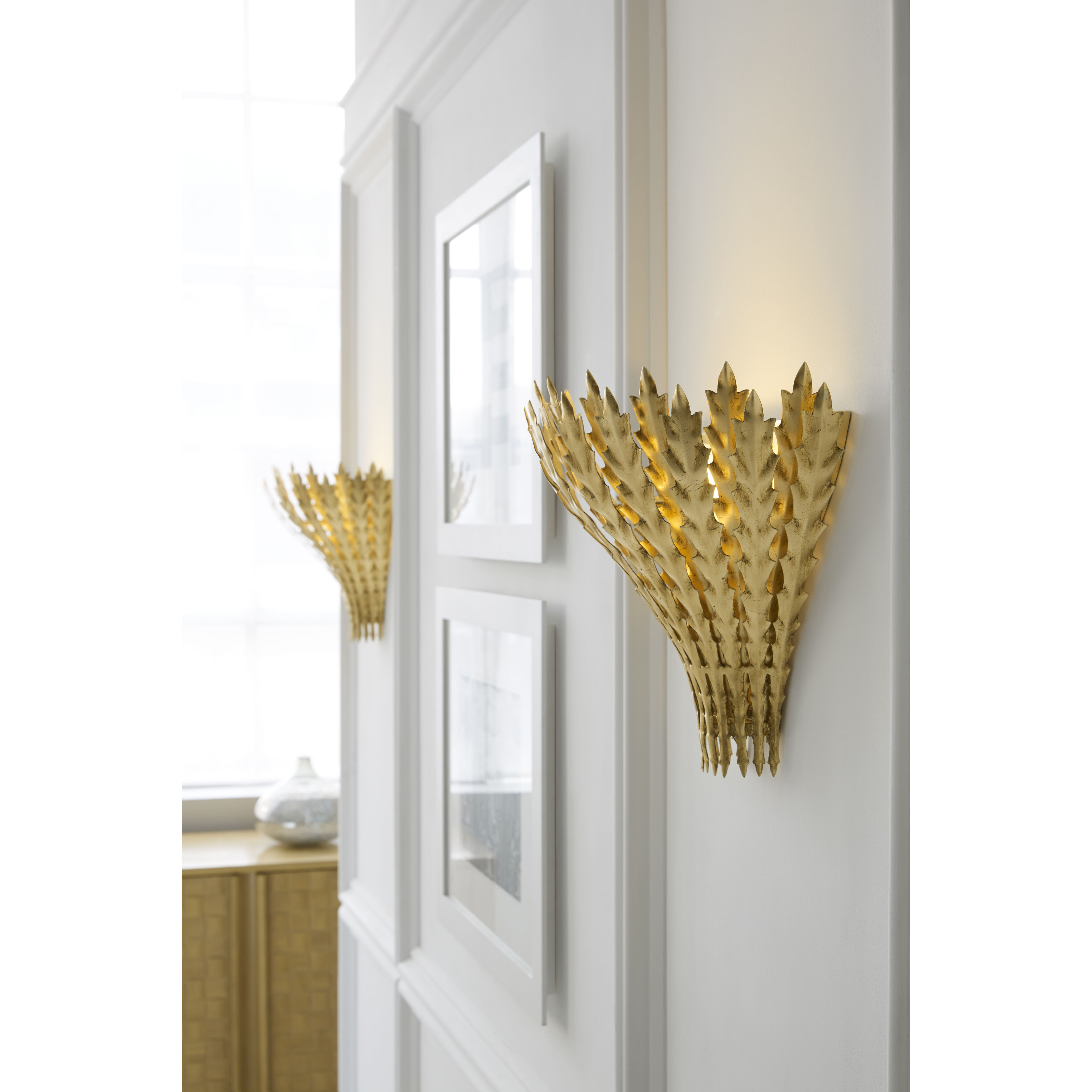 AERIN Hampton 1 Light 15 inch Gild Wall Light