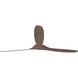 Maverick 88 inch Matte Black with Dark Walnut Blades Ceiling Fan