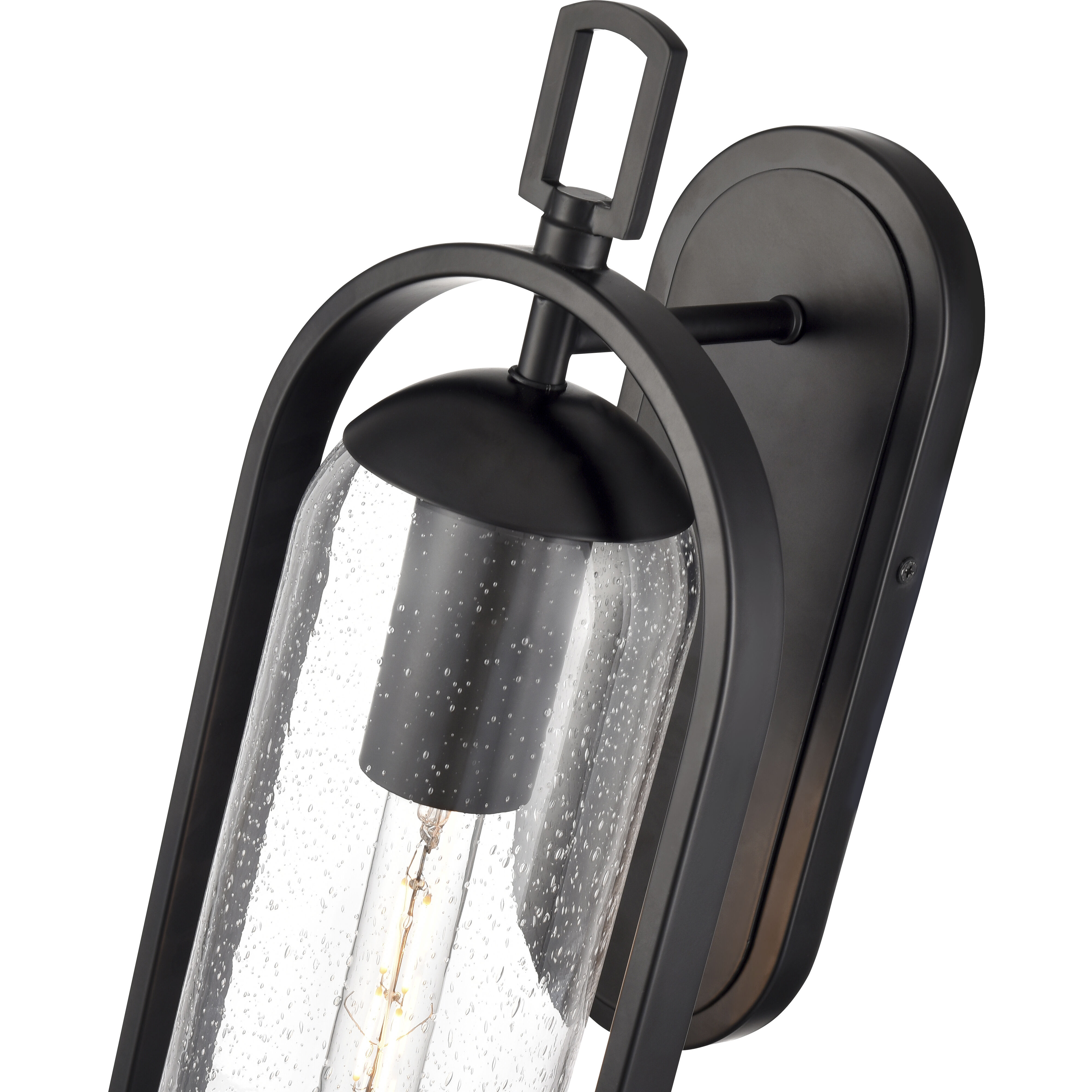 Luxio 1 Light 20 inch Powder Coated Black Outdoor Wall Sconce