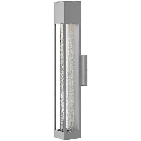 Vapor LED 21 inch Titanium Outdoor Wall Mount Lantern, Medium