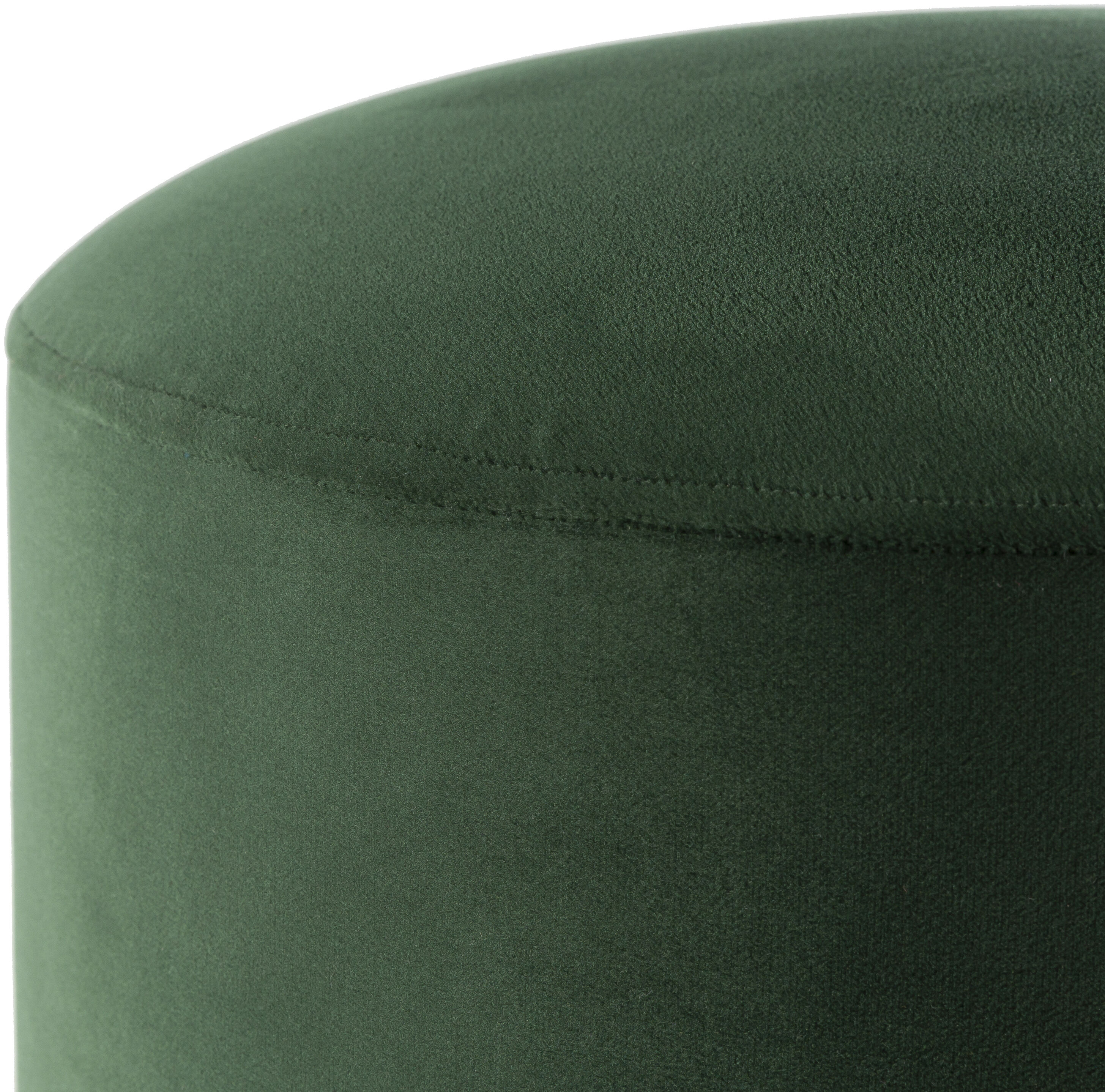 Roxeanne 18 inch Dark Green Ottoman