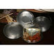 Napa Antique Silver with Clear Tray