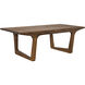 Regal 86 X 42 inch Dark Walnut Table/Desk