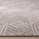Sachin 90 X 63 inch Brown Rug in 5 x 7