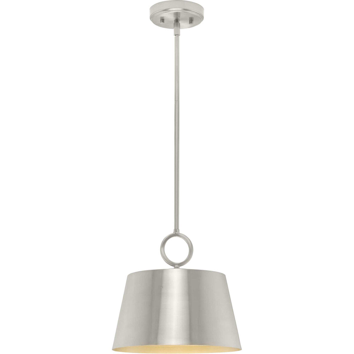 Parkhurst 1 Light 12 inch Brushed Nickel Pendant Ceiling Light