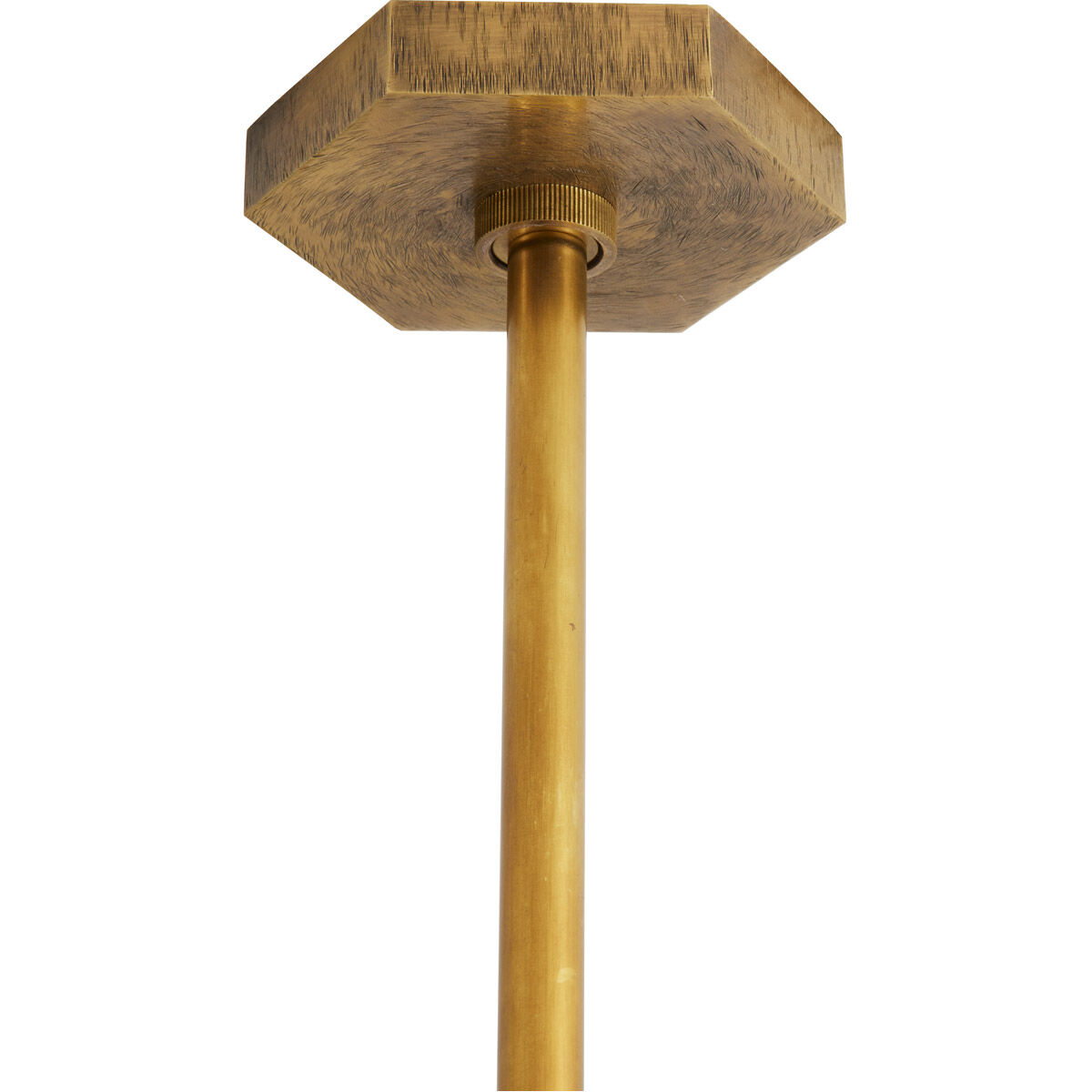 Klaus 8 Light 25.5 inch Smoke and Antique Brass Chandelier Ceiling Light