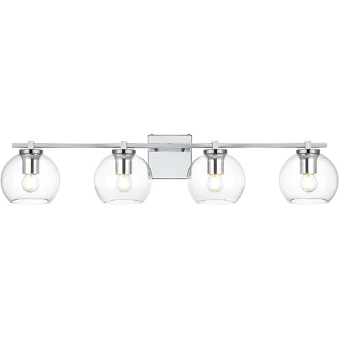 Juelz 4 Light 34 inch Chrome Bath Sconce Wall Light