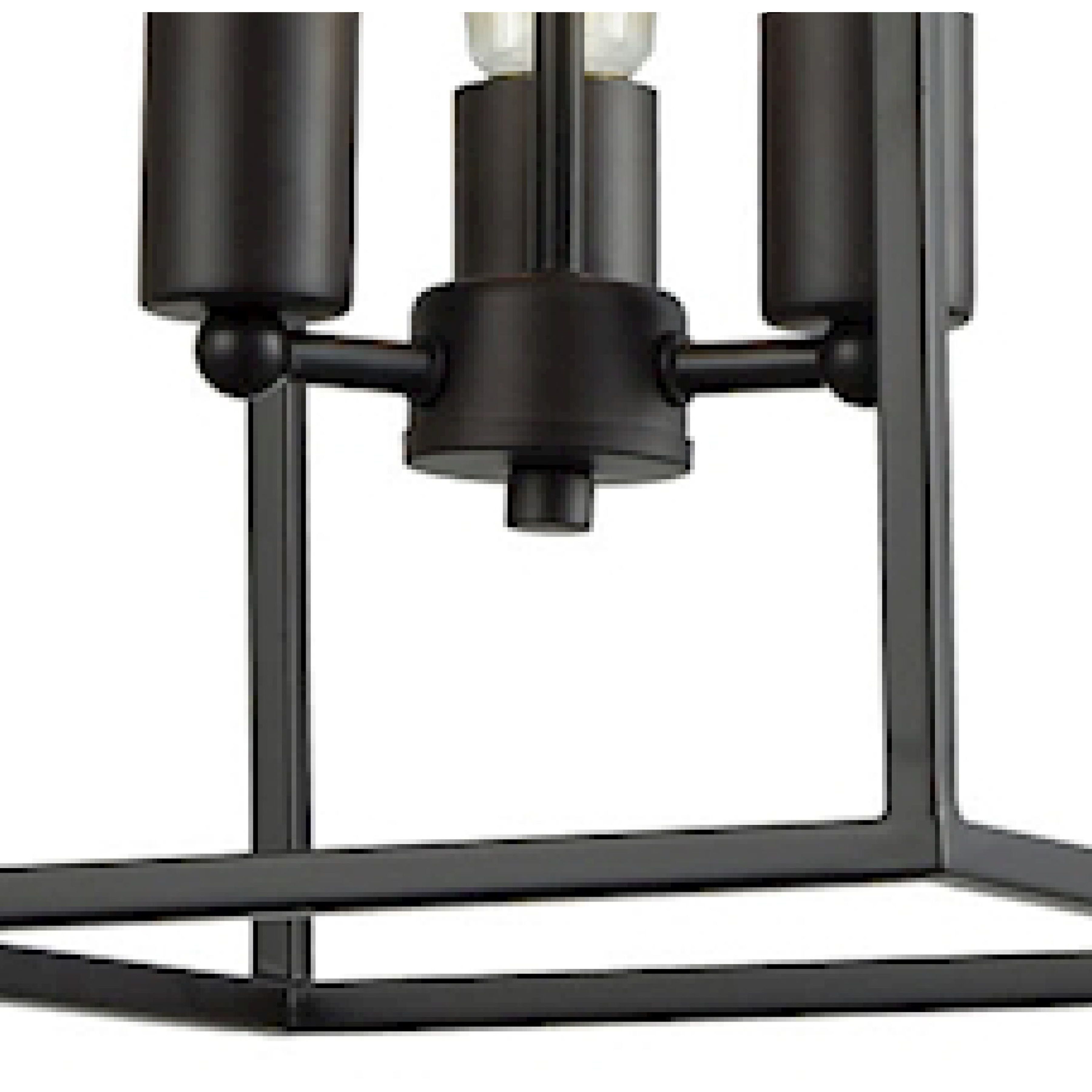 Williamsport 3 Light 10 inch Oil Rubbed Bronze Chandelier Ceiling Light