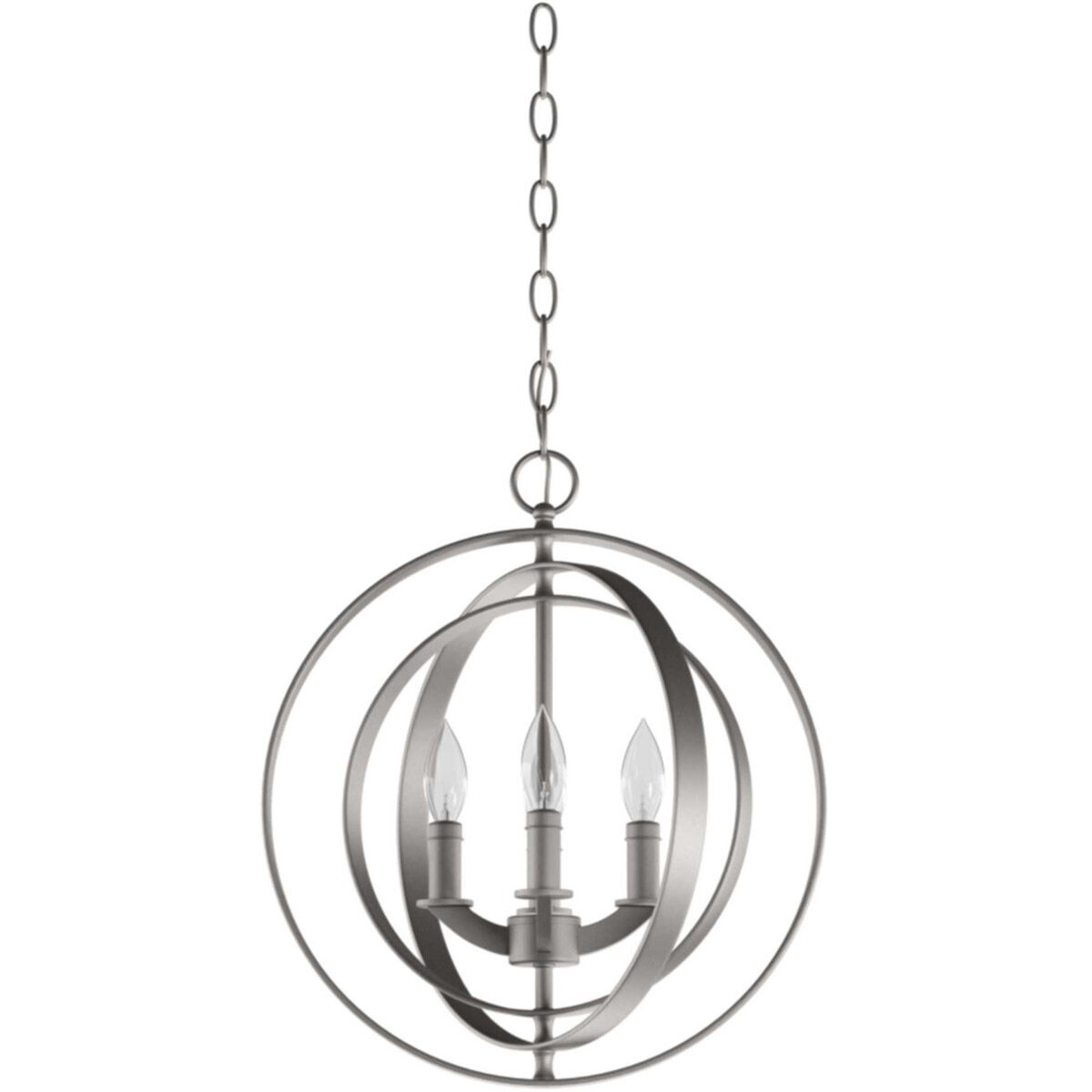 Equinox 4 Light 16 inch Satin Brass Pendant Ceiling Light