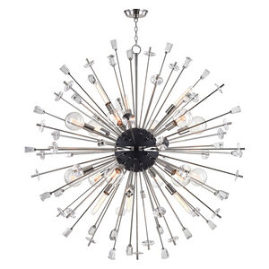Liberty 18 Light 60 inch Polished Nickel Chandelier Ceiling Light