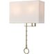Shannon Sconce Wall Light in Polished Chrome