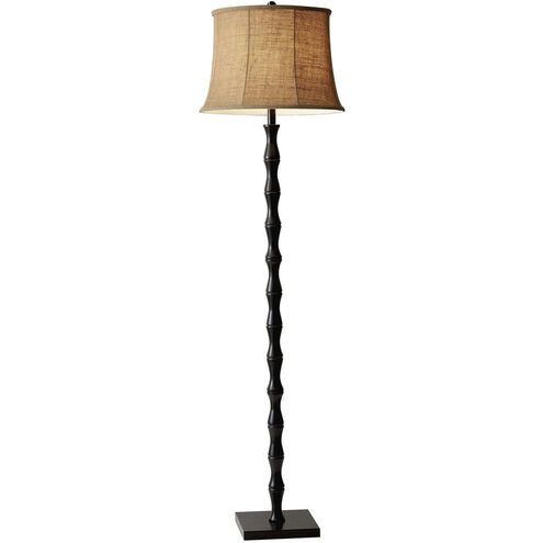 Stratton 63 inch 150.00 watt Black Floor Lamp Portable Light