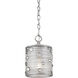 Joia Pendant Ceiling Light in Peruvian Silver