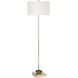 Adeline 61.5 inch 100.00 watt Gold Floor Lamp Portable Light