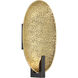 Daric LED 8.25 inch Polished Brass with Bronze Wall Sconce Wall Light