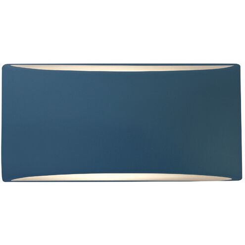Ambiance 1 Light 10 inch Midnight Sky and Matte White Wall Sconce Wall Light