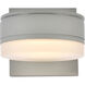 Raine Outdoor Wall Light in Silver