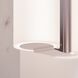 Tubo Slim LED 4.75 inch Polished Chrome Bath Sconce Wall Light in Flat