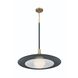 Welsh LED 24 inch Blue Pendant Ceiling Light