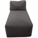 Seascape Charcoal Outdoor Pouf Lounge