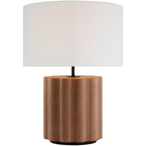 Kelly Wearstler Scioto 20.5 inch 15.00 watt Terracotta Stained Concrete Table Lamp Portable Light, Medium
