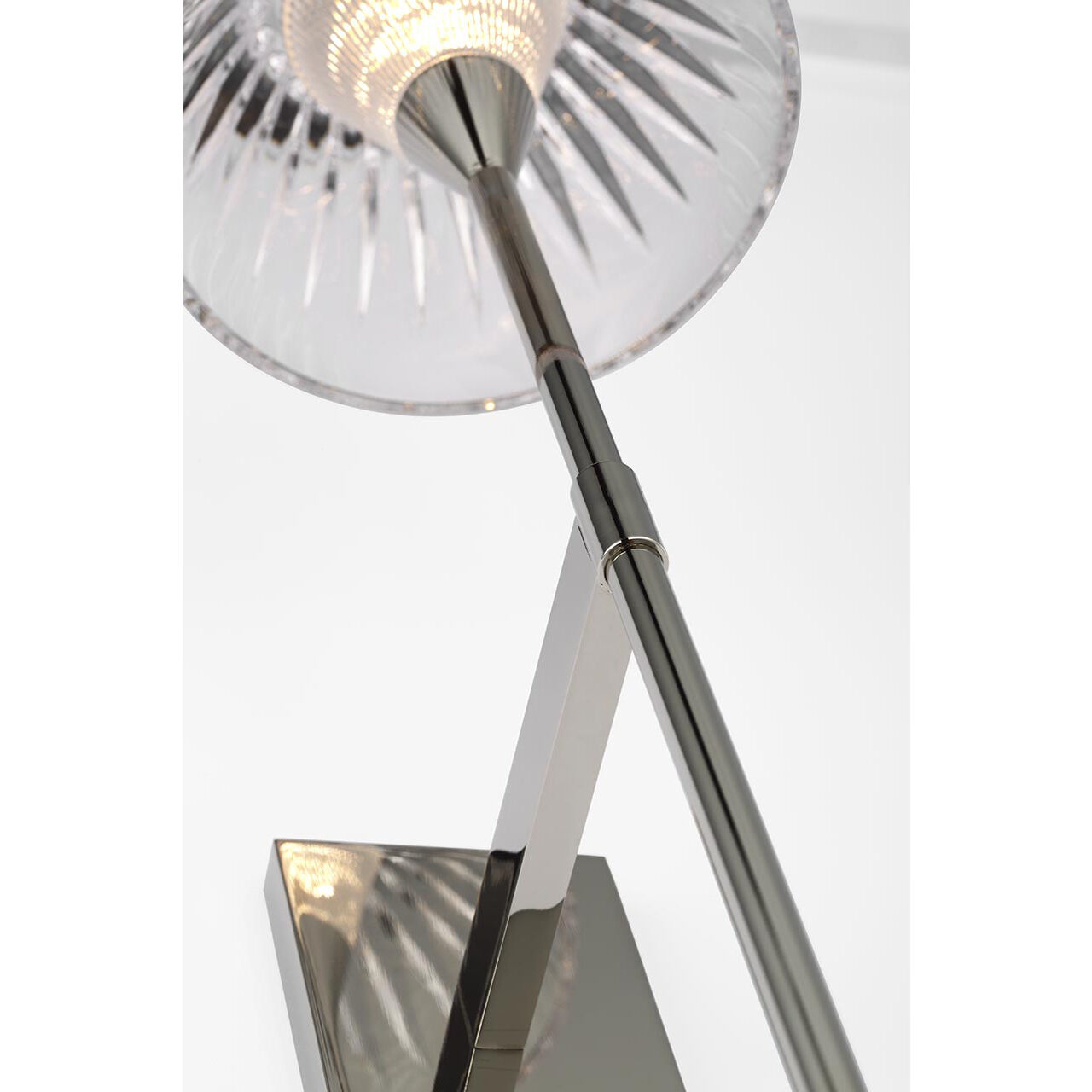 Waterford Blaze Tail Sconce Wall Light in Polished Nickel