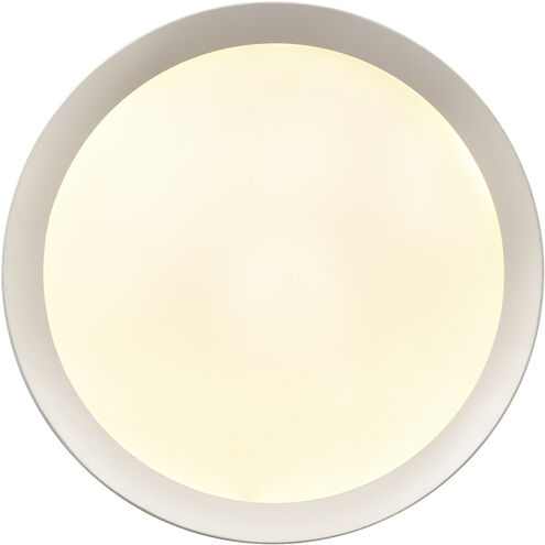 Nancy LED 14 inch Matte White Semi Flush Mount Ceiling Light
