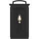 C&M by Chapman & Myers Modesto 1 Light 12.38 inch Textured Black Outdoor Wall Lantern