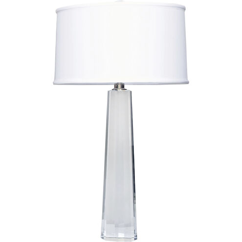 Crystal 32 inch 9.50 watt Clear Table Lamp Portable Light in LED, 3-Way